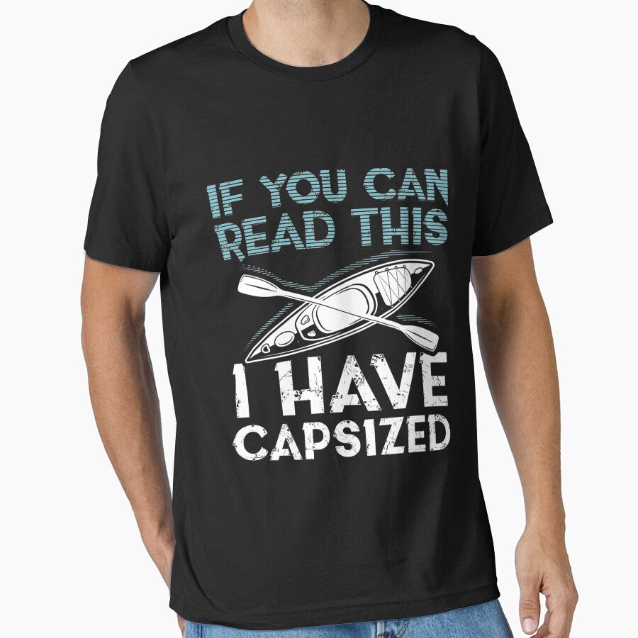 If You Can Read This I Have Capsized Funny Kayaking Gift by Nikolanek