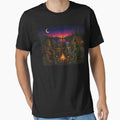 Funny Cryptid Camping Shirt Hiking Camp Life Nature Lover Adventure by LessIsLoud