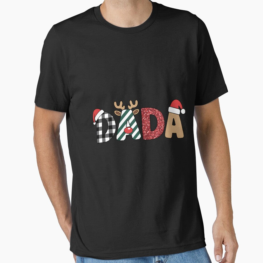 Dada Santa Christmas Family Matching Pajamas Mama Xmas by tabdejinti