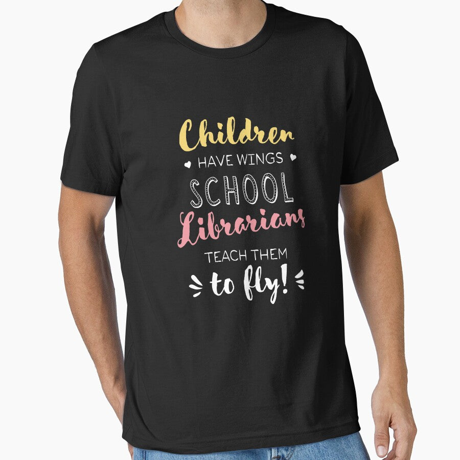 School Librarian Gifts - Beautiful Wings Quote by betternotes