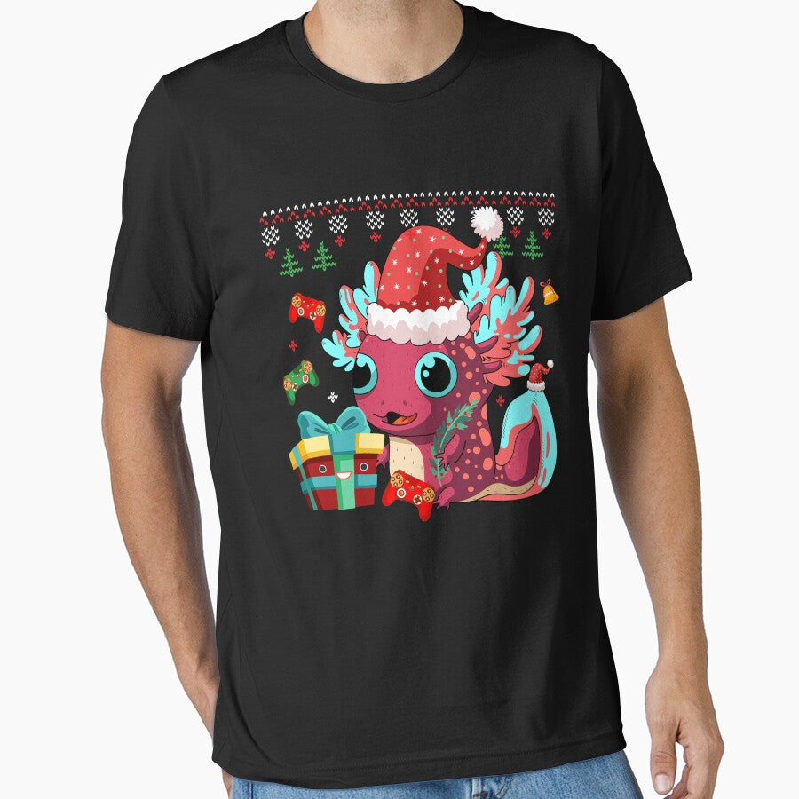 Axolotl Christmas Funny by kibbeegaddisi