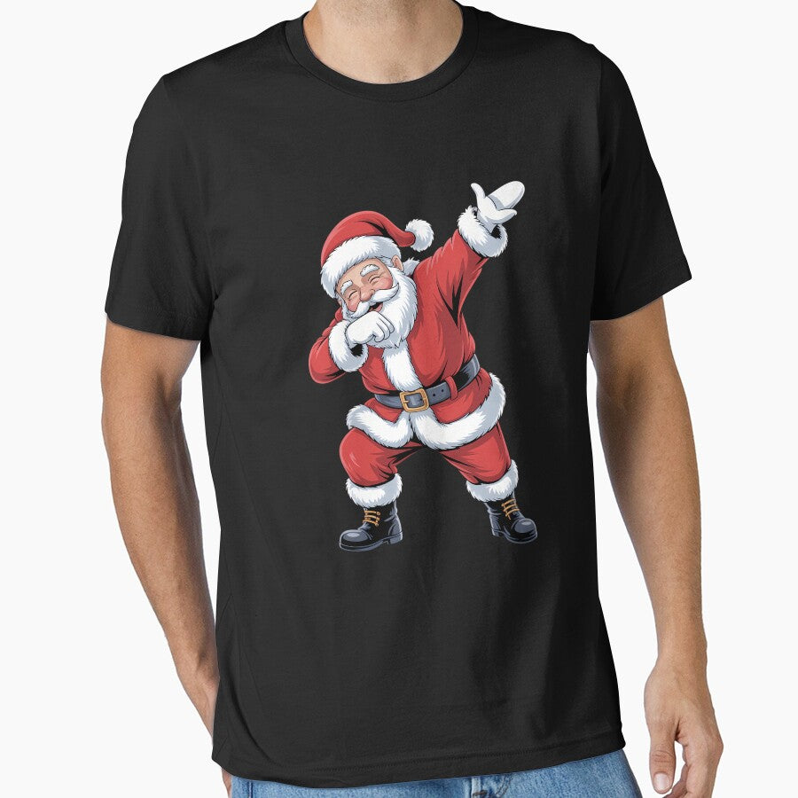 Christmas Santa Funny Xmas Cute by tearbytea