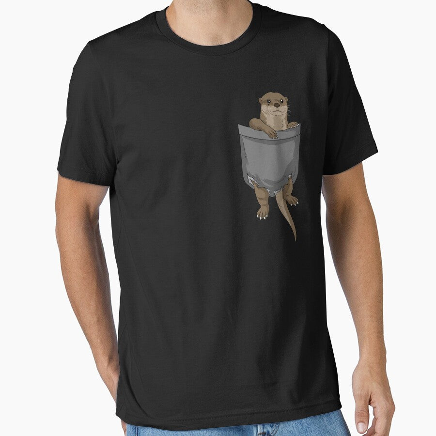 Sea Otter Tshirt Women Otter Shirt Men Sea Otter Gift Otter by DSWShirts