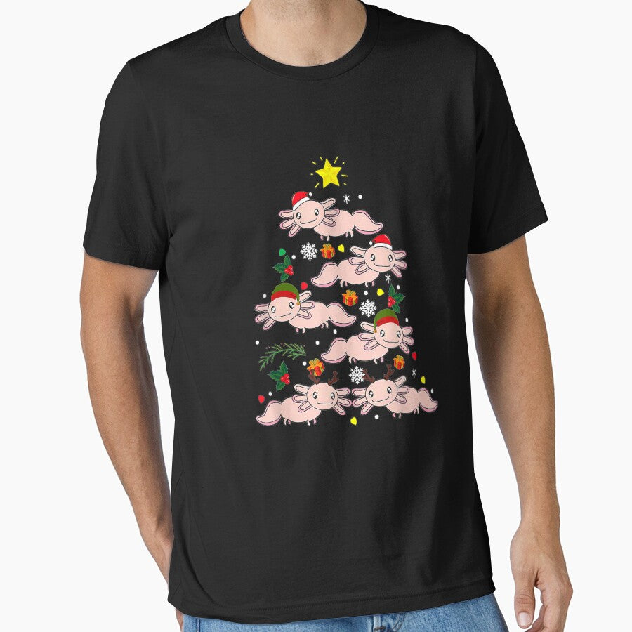 Christmas Tree Pajama Santa Tree Ornament by KimberDeer