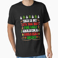 Groovy Santa This Is My It's Too Hot For Ugly Christmas Sweaters Xmas by MichalwSatterf