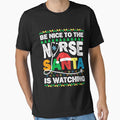 Watching To Nurse is Vintage Retro Be Nice The Christmas Santa Nurse Classic by FrankyTepper