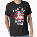 Santas Favorite Nurse Christmas Nurse by Club7Studios
