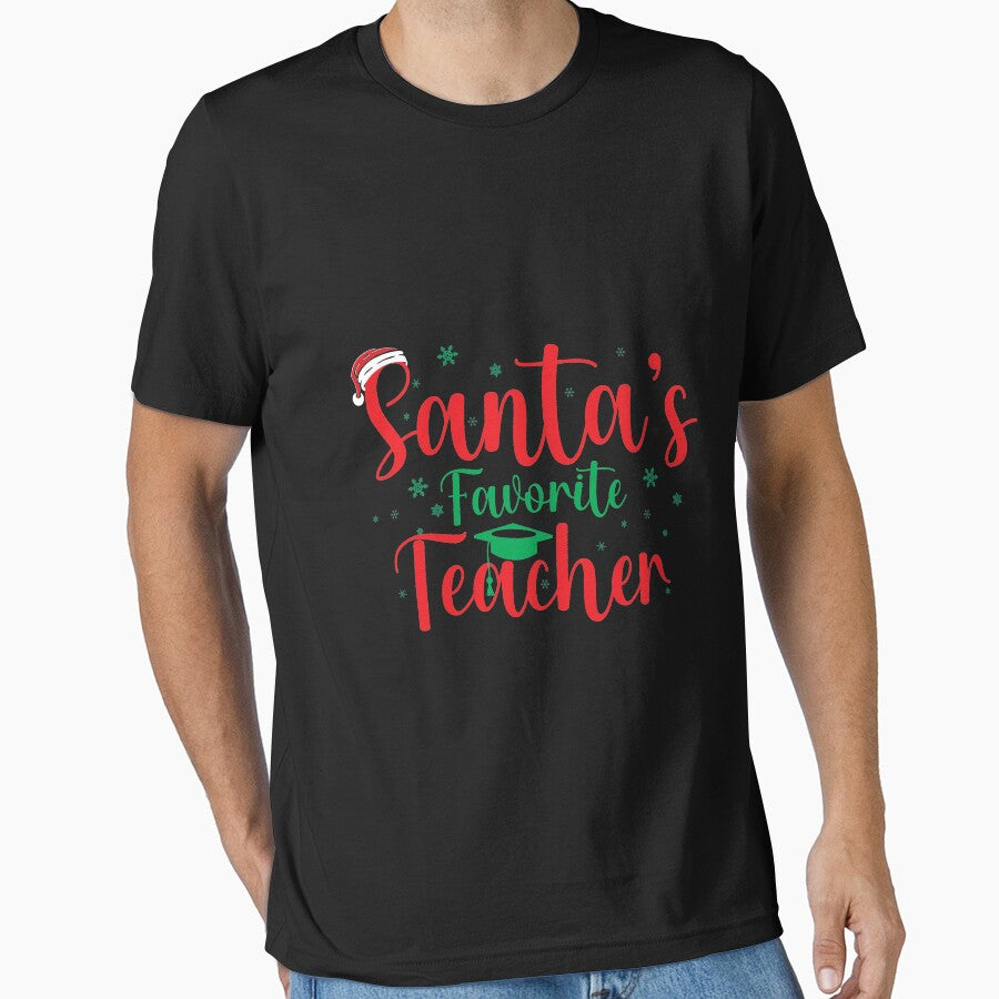 Santa's Favorite Teacher, christmas, santa, holiday, back to school by plussorn