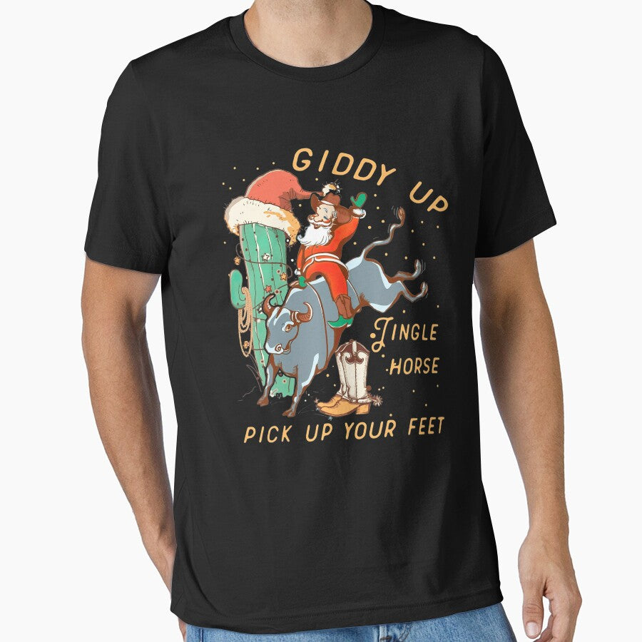 Giddy Up Jingle Horse Pick Up Your Feet Cowboy by NetlandWewerka