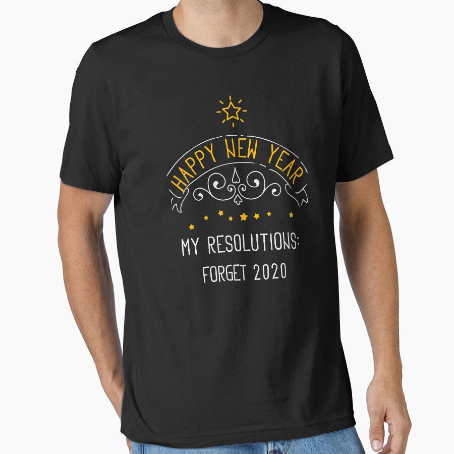 New Years 2021 Funny Resolution Forget 2020 by ForFunDesigns