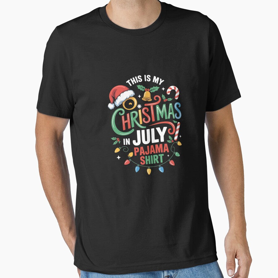 Summer Xmas This is My Christmas in July Pajama by AvagondaMind