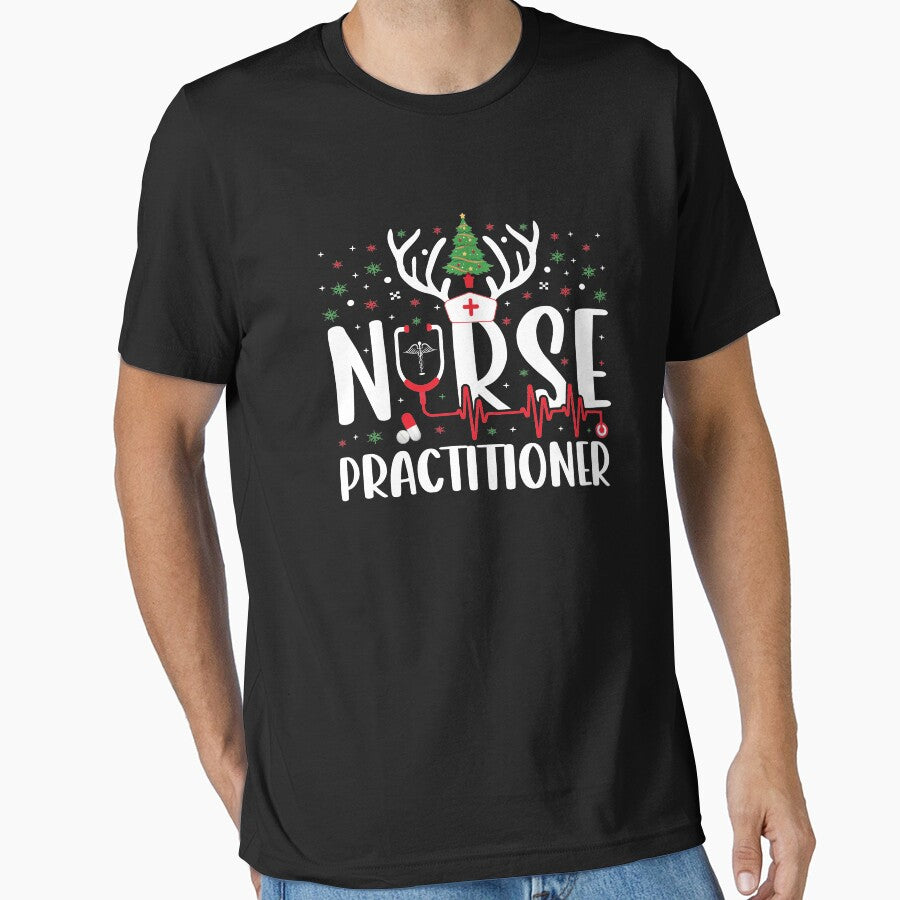 Nurse Practitioner Christmas shirt, Christmas Nursing Shirt, Funny Christmas Shirt, Christmas Party Ideas, Nurse Xmas Shirt, Gift for Nurses by aymob