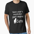 Cat Lover Funny New Year's Resolution by Imane Al herchi