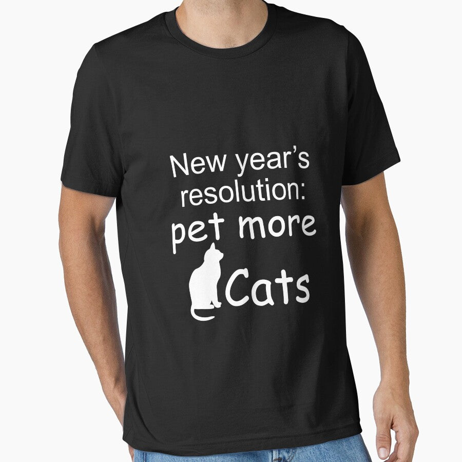 Cat Lover Funny New Year's Resolution by Imane Al herchi