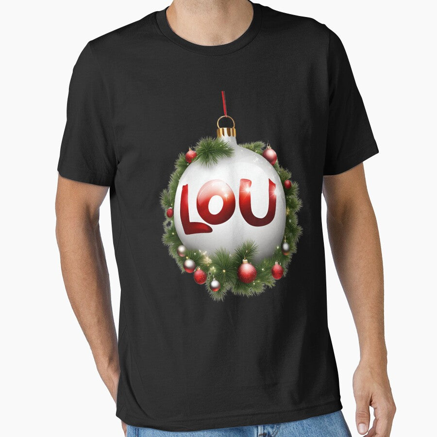Festive Wreath Holiday Ornament - Lou by muitee