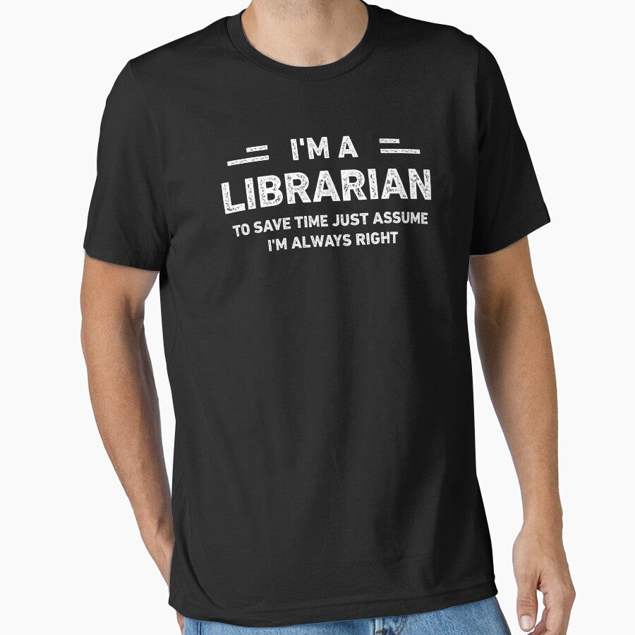 I Am A Librarian Funny Librarian by RareBunny