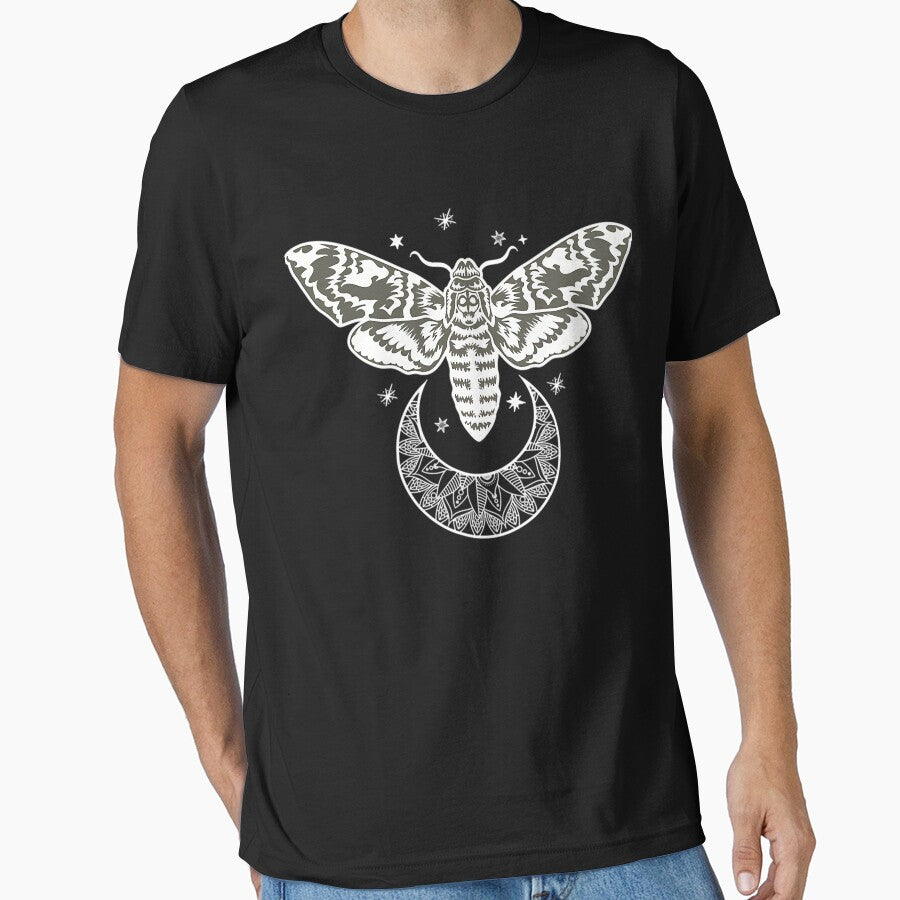 Moth Celestial Moth Butterfly Mystic Shirt Spiritual Astronomy by ChristopherMos5