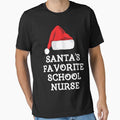Merry Retro Vintage Favorite Classic Christmas Santas Nurse by Olincristie