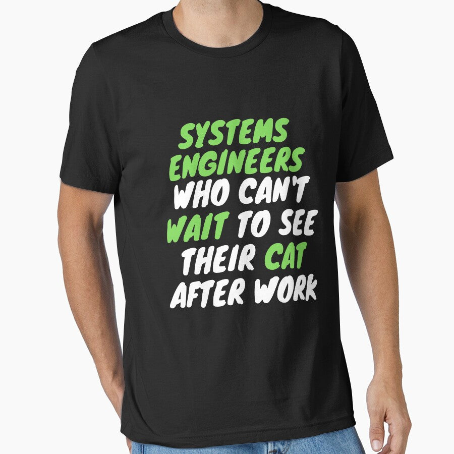 systems engineer cat after work by SnowballStep