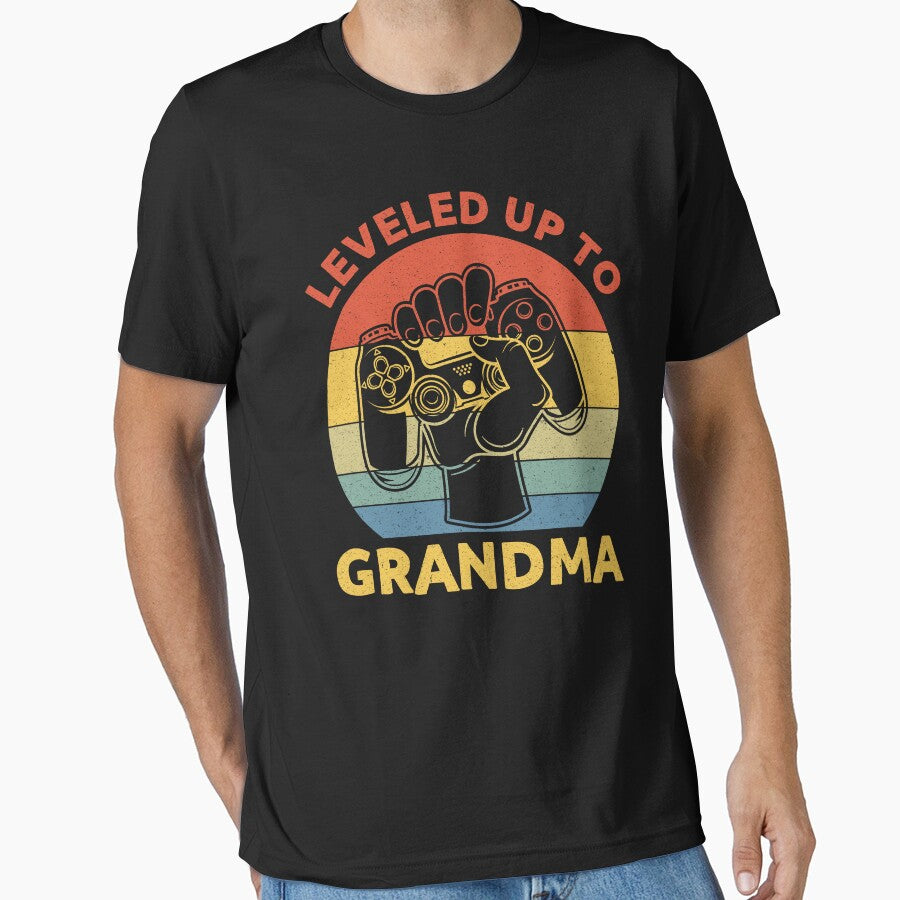 Leveled Up To Grandma: Grandmother Gift - New Grandmom of Grandkids by Adexyl