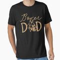 Boxer Dad Rescue Dog Dad Dog Lover Gift by majidkacm