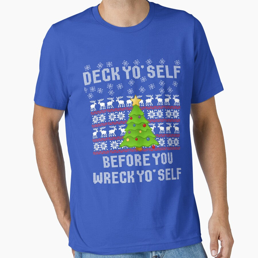 Check Yo Self Before You Wreck Yo Self Ugly Cherly The Talk Christmas Sweater Shirts by ravishdesigns