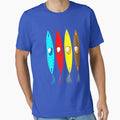 Colorful Kayak Boat T-shirt by 3familyllc