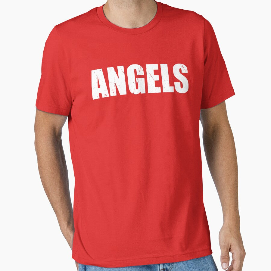 Simple Christmas T Shirts Angels Cute Funny Christmas T Shirt Gift For X Mas Holiday by arcadetoystore