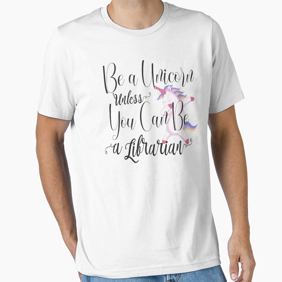 Unicorn Librarian - Cute Librarian by Run to Creations