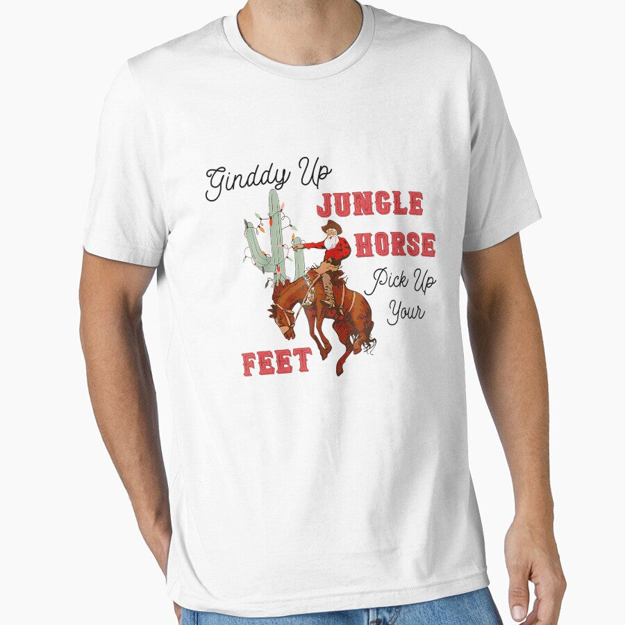 Giddy Up Jingle Horse Pick Up Your Feet Santa Christmas Xmas by NetlandWewerka