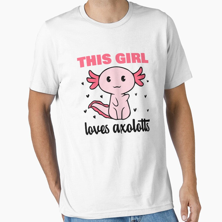 This Girl very Loves Axolotls by uranus1store