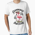 Gramming Like a Normal Grandma Only More Awesome Flamingo Design by EidosEmporiium