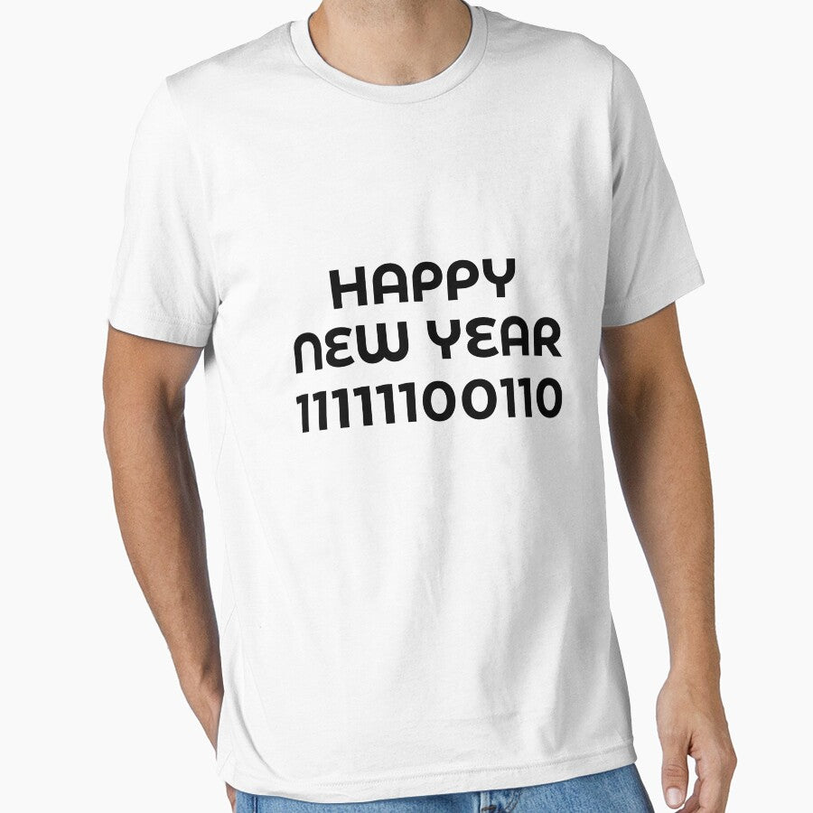 Happy New Year 2022 Binary by trendingatees