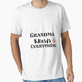 Grandma knows everything. Black line by Hab2