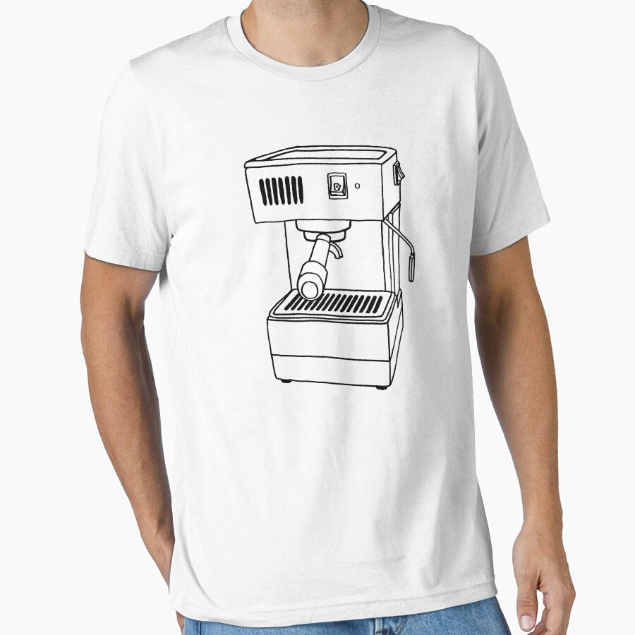 Espresso Machine Doodle by Barista