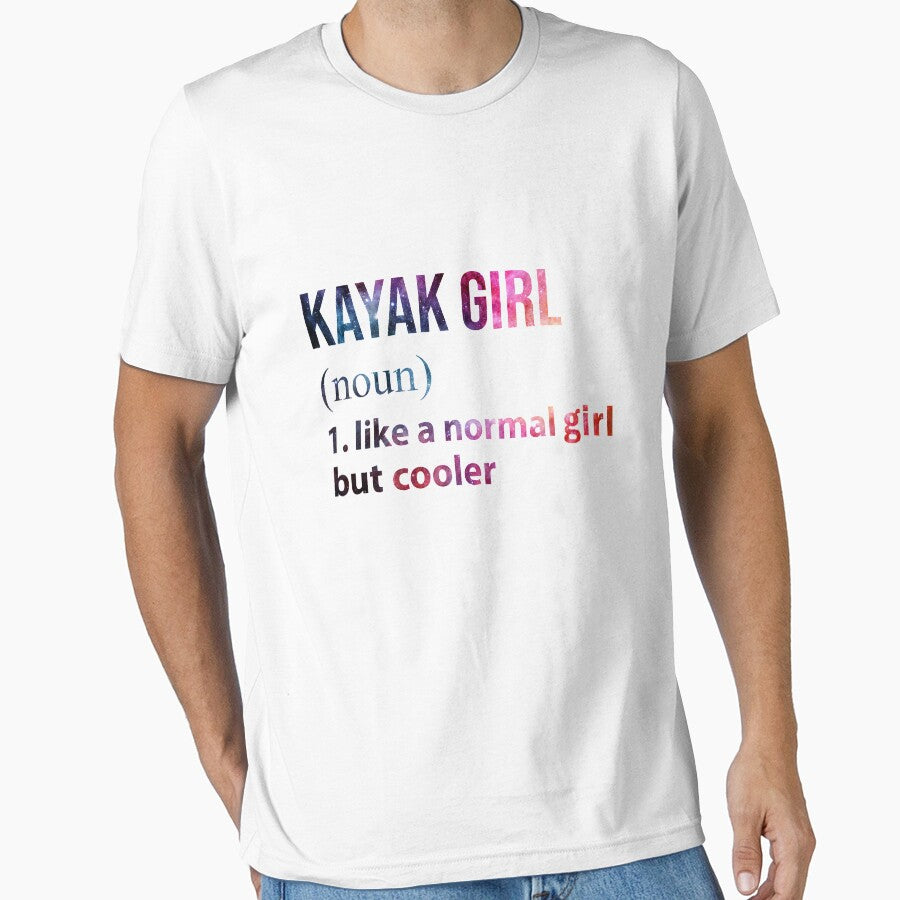 Kayak Girl like a normal Girl but cooler galaxy by jentochicken