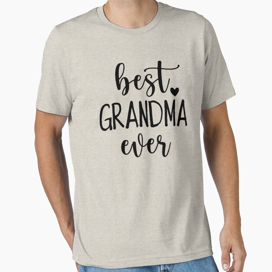 cute new grandmother gift from grandkids best grandma ever, best grandma ever, promoted to grandma, awesome grandma, blessed grandma by RedArtsDesign