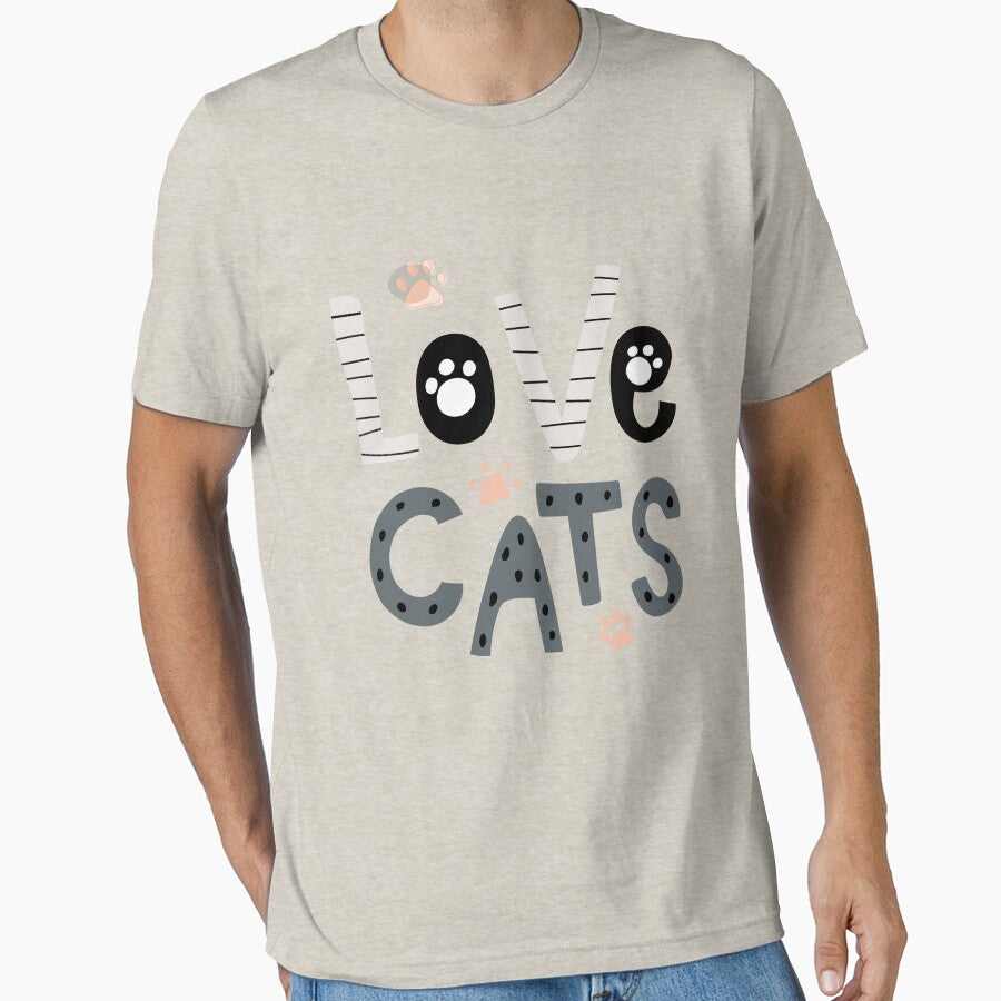 Love Cat Shirt, Cat Mom Shirt, Cat Lover T-shirt, Cat Lover Women, Gift for Cat Mom, Cat Mom Shirt, Gifts for Cat Lovers, Shirts for Her by Cool-nd-Stylish