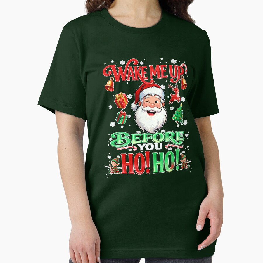 Wake Me Up Before You Ho!Ho! Christmas Design by GaffaDesigns