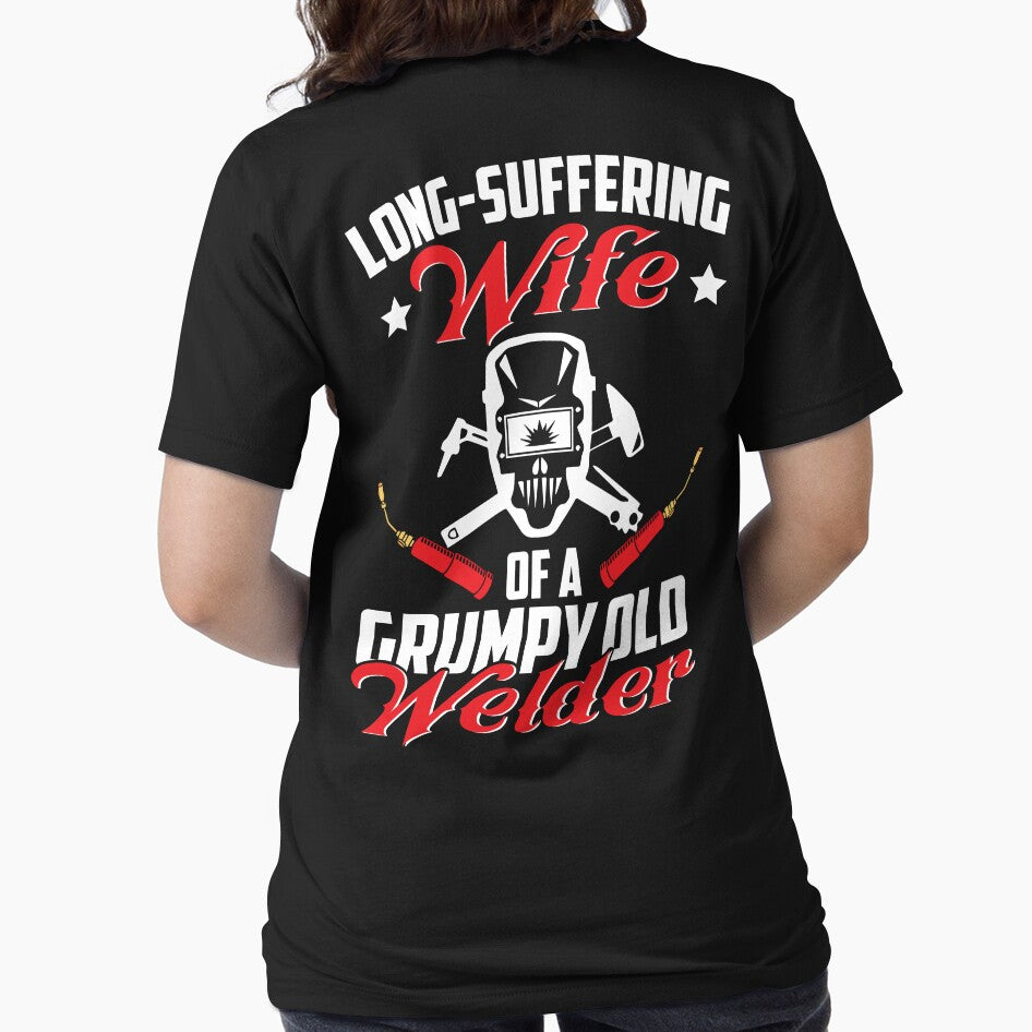 WIFE OF A GRUMPY OLD WELDER by Tee Hub