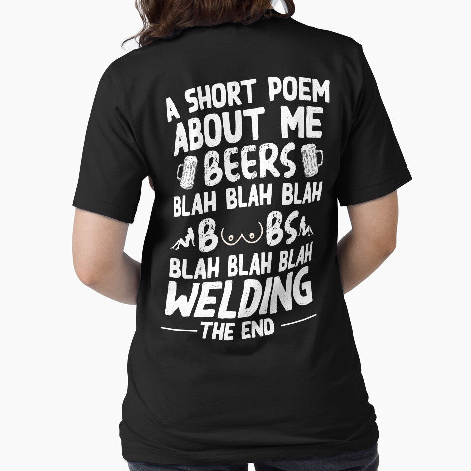 A Short Poem About me Welder , Welder, Welding by Tee Hub