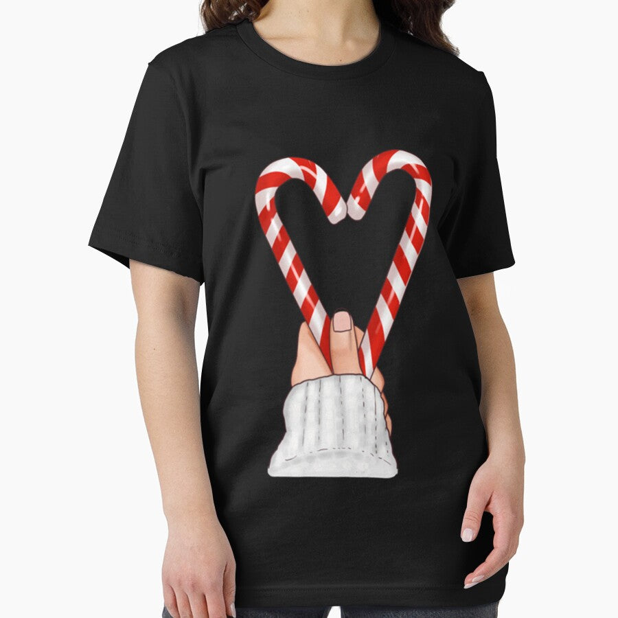 Candy Cane   T-Shirt by EgonBaumga