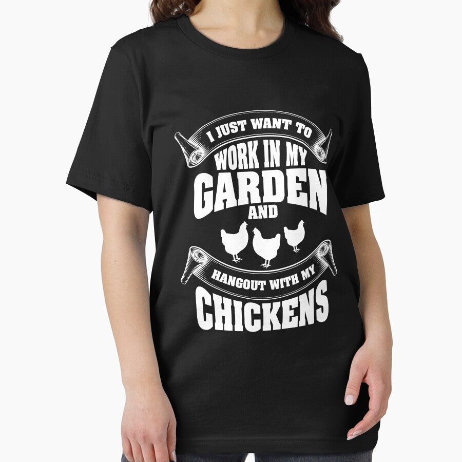 I just want to work in my garden and hangout with my chickens by Captain Mood