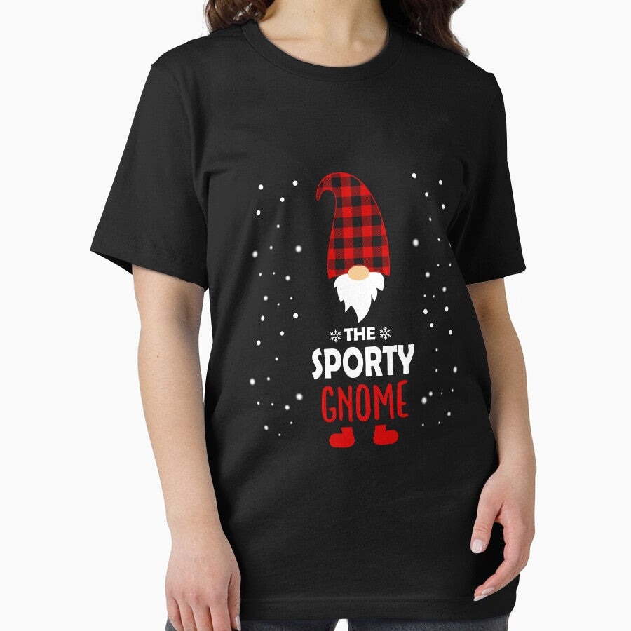 Christmas sporty Gnome Red Plaid Gift by Ibu83