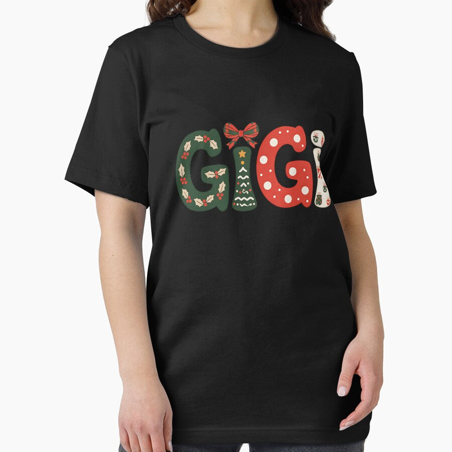 Christmas Gigi Coquette Holiday Grandma by BakeryDozen