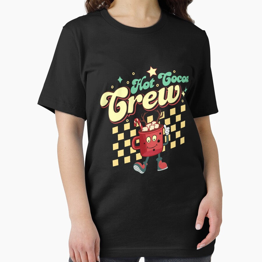 Hot Cocoa Crew Hot Cocoa Retro Christmas Hot Cocoa Lovers by RockBeeDesigns