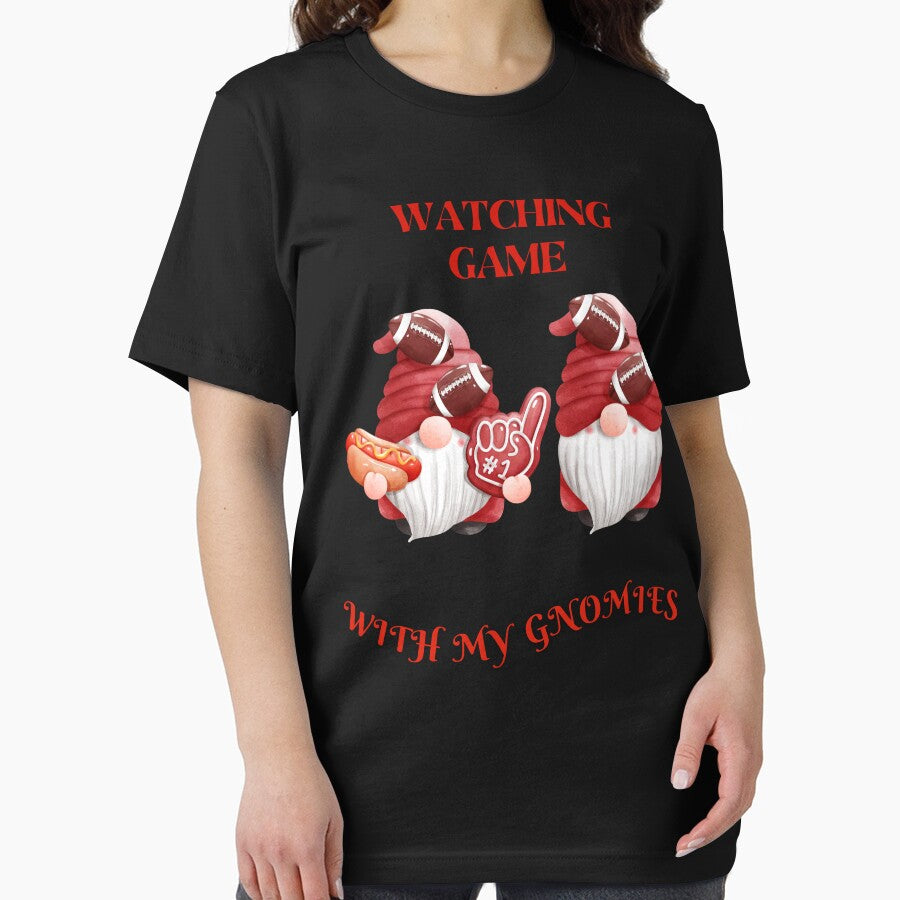 Watching Game with my gnomies- ball game gnome by ZoesAttic