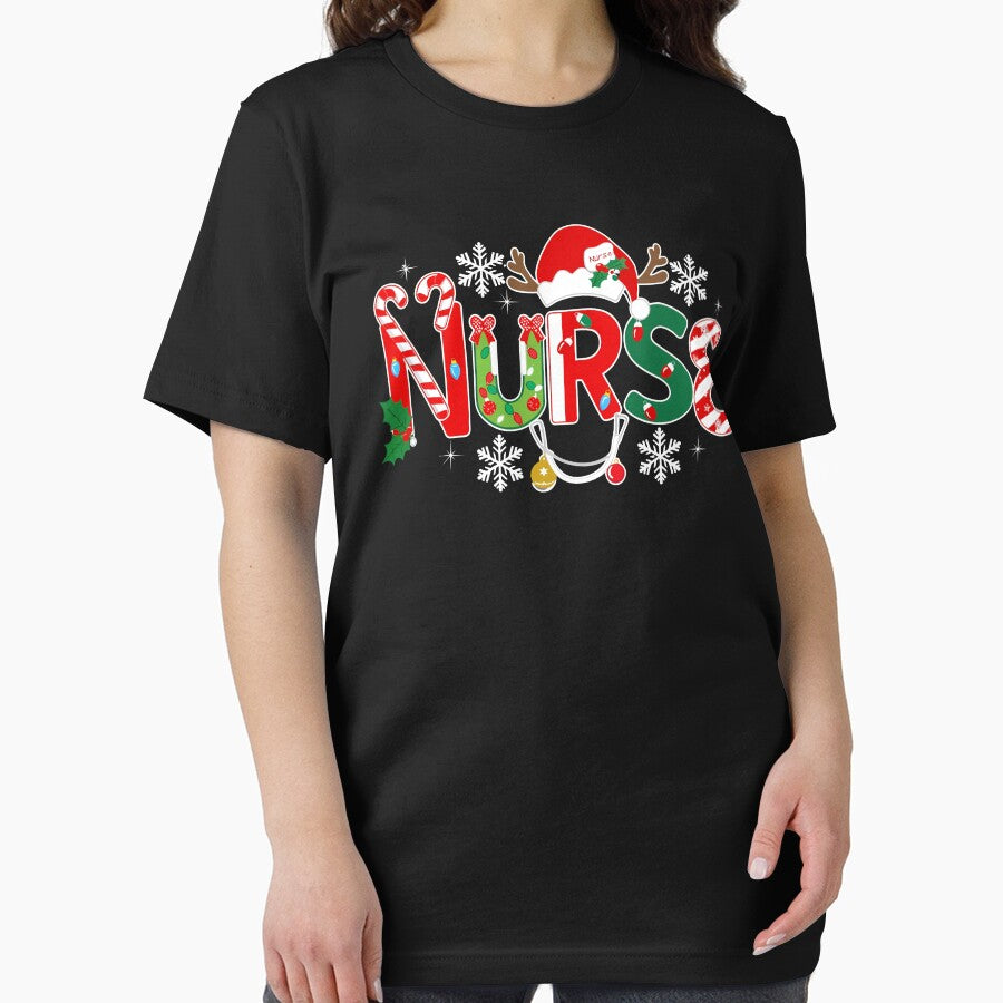 Nurse Christmas Stethoscope Holiday Xmas for Nurses Crew Squad by BongsEmporium