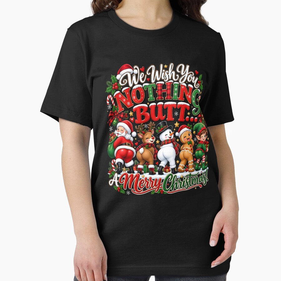 Funny Christmas Characters Humor Design by ostenlee