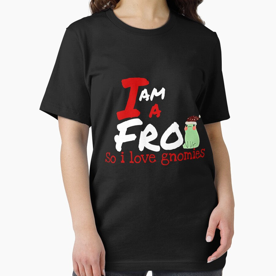 I am a frog so i love gnomies by salahnewdesign